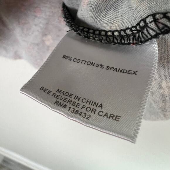 ModCloth Women's Size Large Dark Florals Off the Shoulder 3/4 Sleeve Top - Picture 7 of 7